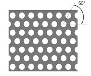 Round Hole Perforated Metal