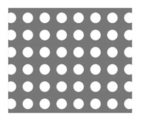 Round Hole Perforated Metal
